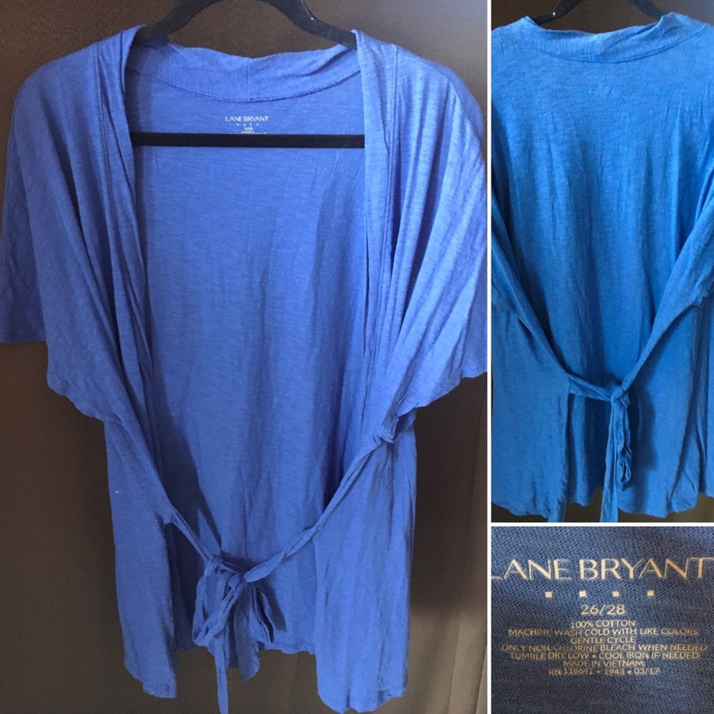 Lane Bryant Short Sleeve Overpiece